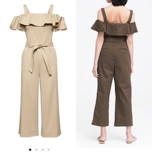 BR Jumpsuit with ruffle sleeves